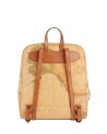 Alviero Martini Prima Classe - Zaino donna in tessuto stampa Geo Classic