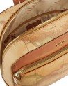 Alviero Martini Prima Classe - Zaino donna in tessuto stampa Geo Classic