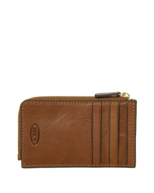Bric's - Bustina porta carte in pelle uomo Volterra