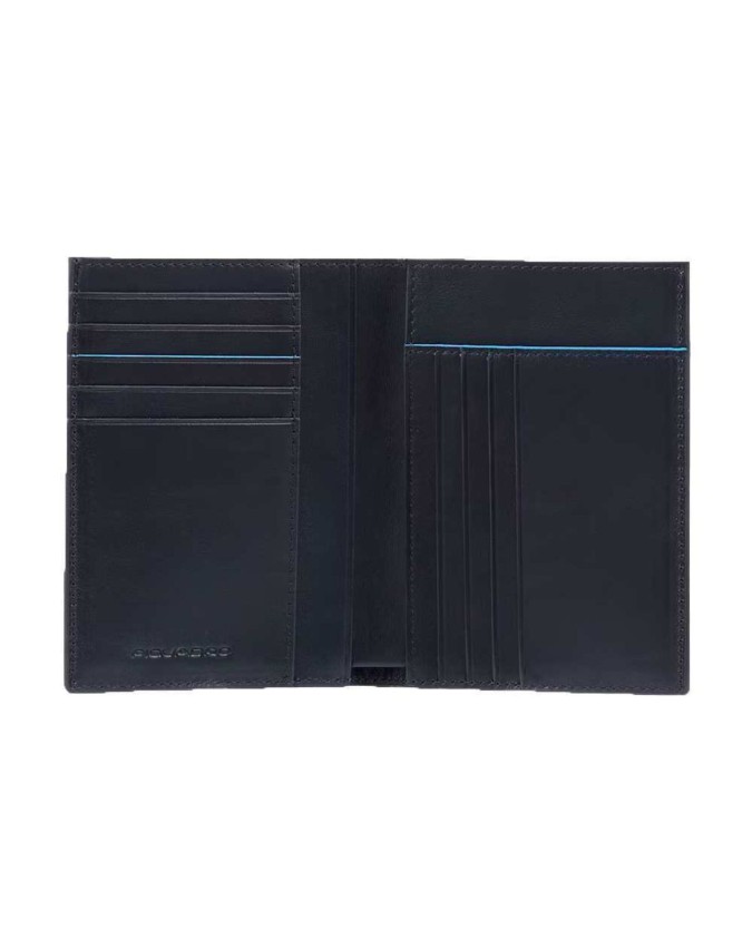  Piquadro - Portafoglio uomo verticale in pelle B2 Revamp