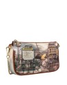  Ynot - Borsa a spalla squadrata in ecopelle stampata Yesbag