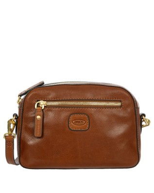 Bric's - Small Volterra leather crossbody bag
