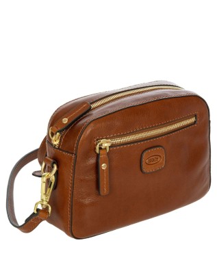Bric's - Borsa a tracolla piccola in pelle Volterra 2