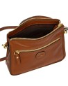 Bric's - Square-shaped Volterra leather shoulder bag