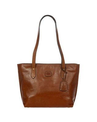 Bric's - Volterra Leather Shopping Bag with Double Handles