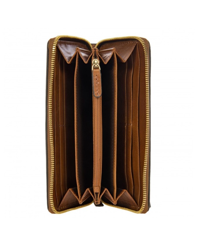Bric's - Volterra Zip-Around Leather Wallet