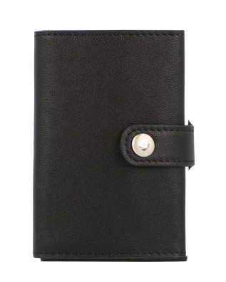  Samsonite - Porta carte di credito in pelle e alluminio Alu Fit