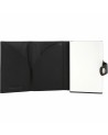  Samsonite - Porta carte di credito in pelle e alluminio Alu Fit