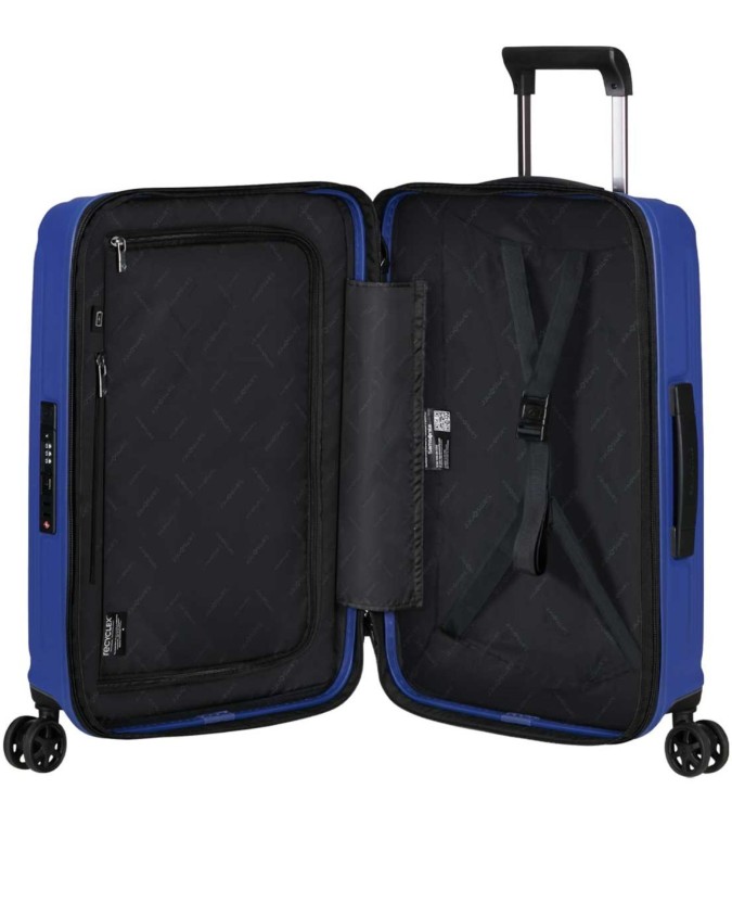  Samsonite - Trolley espandibile 4 ruote 55cm in policarbonato