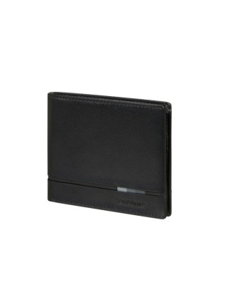 Samsonite - Portafoglio uomo in pelle RFID Flagged 2.0