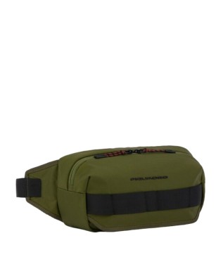 Piquadro - Marsupio uomo in tessuto riciclato Arne 2