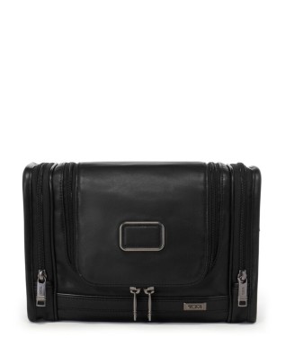 Tumi - Kit da viaggio in pelle con gancio interno Alpha