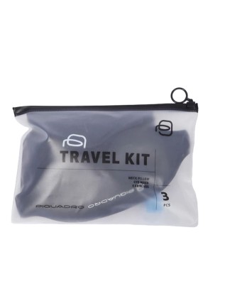 Piquadro - Set da viaggio con cuscino gonfiabile per il collo 2
