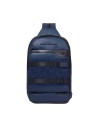  Piquadro - Monospalla in pelle per ipad® portabile a zaino