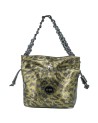 MBRC - Borsa shopper in pelle piccola con doppio manico Leo