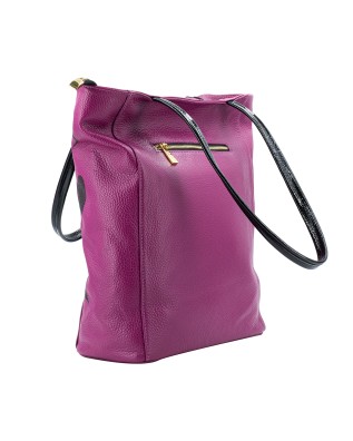 MBRC - Borsa shopper in pelle dipinta a mano Symbol 2