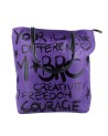MBRC - Borsa shopper in pelle dipinta a mano Symbol