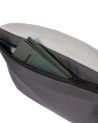 Piquadro - Marsupio uomo in pelle e tessuto riciclato RFID