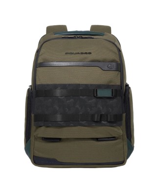  Piquadro - Zaino uomo porta pc 15.6'' e iPad®Pro12,9"in pelle