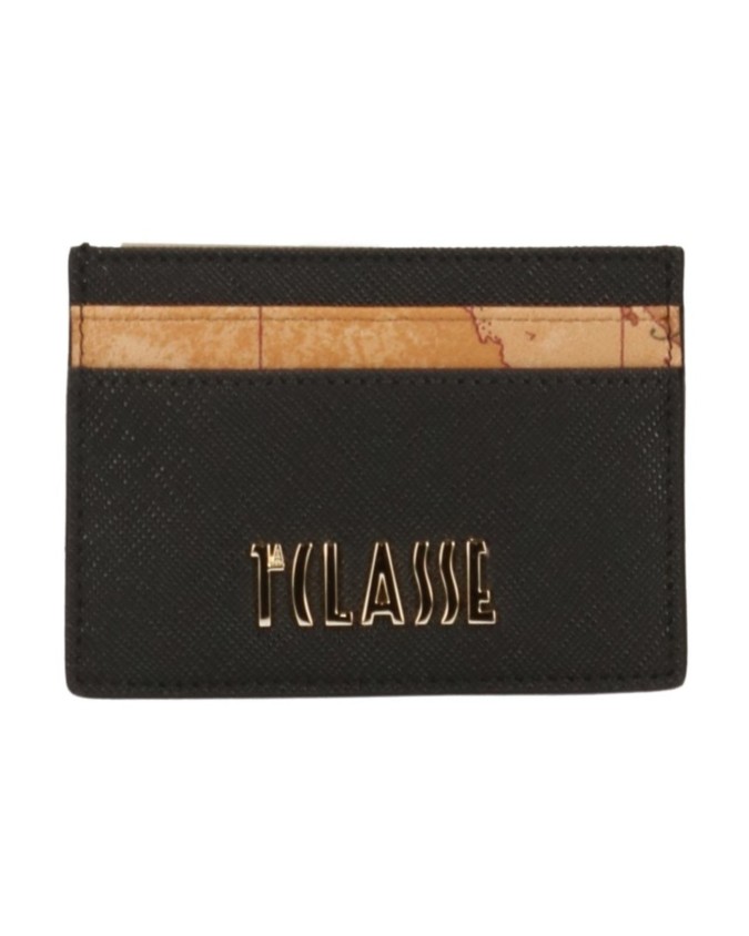 Alviero Martini Prima Classe - Porta carte di credito unisex in tessuto goffrato