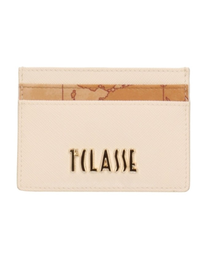 Alviero Martini Prima Classe - Porta carte di credito unisex in tessuto goffrato
