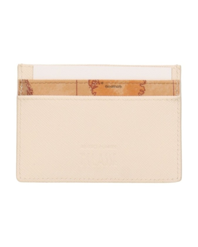 Alviero Martini Prima Classe - Porta carte di credito unisex in tessuto goffrato