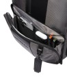 Piquadro - Zaino fast-check porta pc 15.6'' e iPad® Pro 11'' in pelle e tessuto