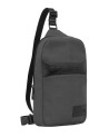 Piquadro - Men's single-shoulder backpack made of leather and fabric for the iPad® mini