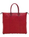 Gabs - G3 Convertible Flat Leather Bag, Size L, Bull Black