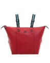 Gabs - G3 Convertible Flat Leather Bag, Size L, Bull Black