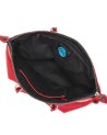 Gabs - Verwandelbare flache Tasche G3 aus Leder, Größe L, Farbe Bull Black