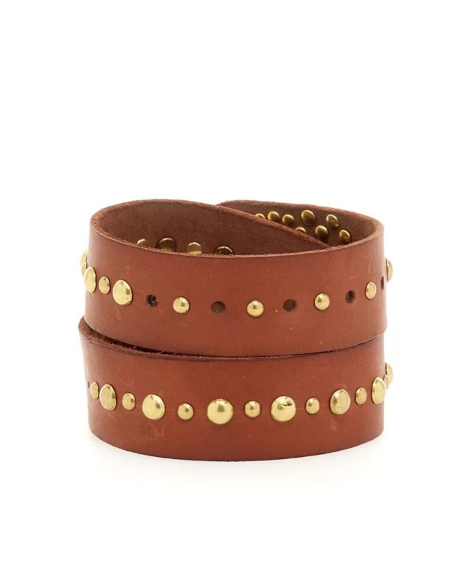 Campomaggi  - Cintura donna in pelle con borchie Glam