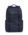 Piquadro - Zaino porta pc 14'' in pelle 2 comparti David