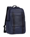 Piquadro - Zaino porta pc 14'' in pelle 2 comparti David