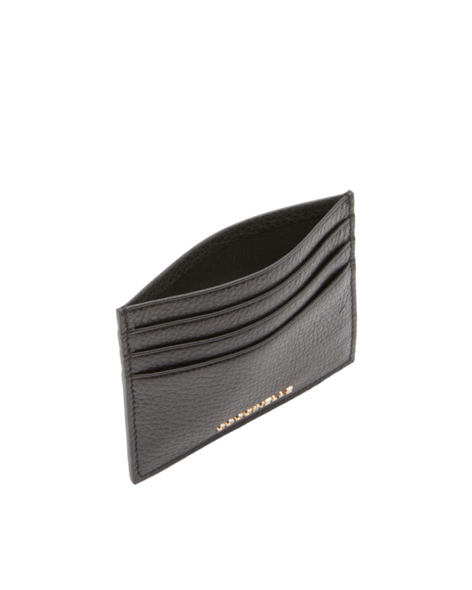 Coccinelle - Porta carte di credito in pelle Metallic Soft