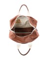 Manikomio Design - Borsa a mano grande in pelle  Aviator's Kit Bag con tracolla