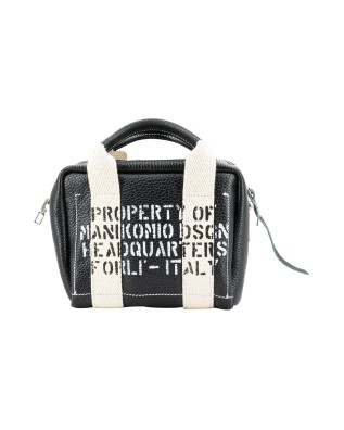 Manikomio Design - Borsa a mano in pelle piccola Aviator's Kit Bag