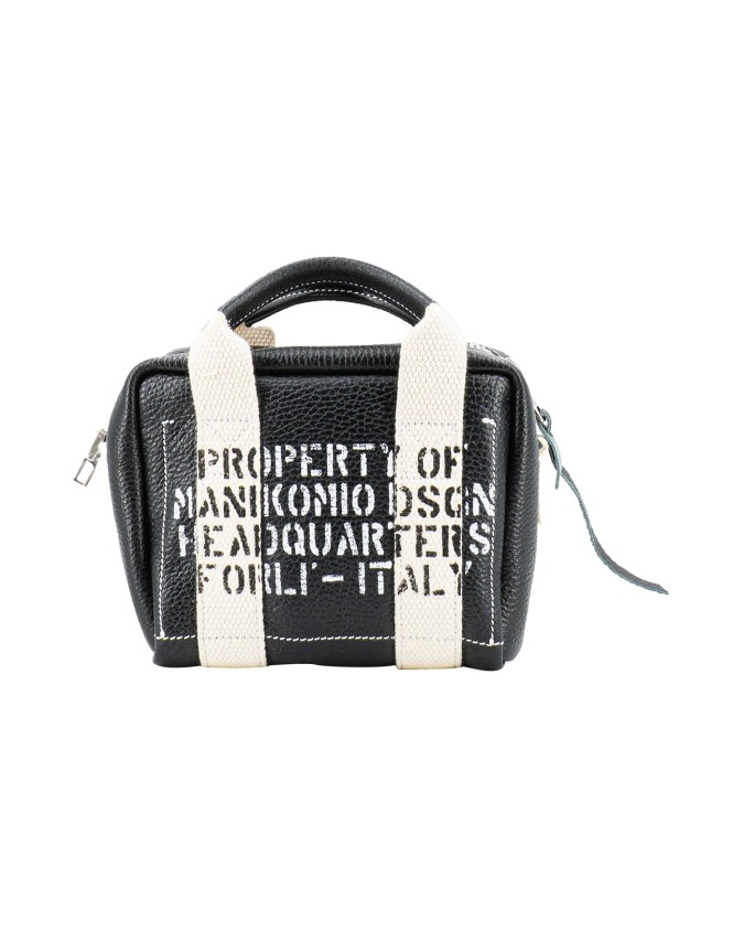 Manikomio Design - Borsa a mano in pelle piccola Aviator's Kit Bag