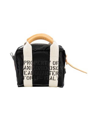 Manikomio Design - Borsa a mano Mini con tracolla in nylon Aviator's Kit Bag