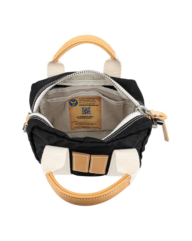 Manikomio Design - Borsa a mano Mini con tracolla in nylon Aviator's Kit Bag