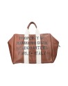 Manikomio Design - Borsone in pelle  Aviator's Kit Bag con tracolla