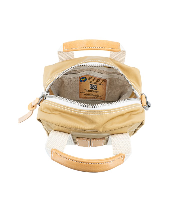 Manikomio Design - Borsa a mano Mini con tracolla in nylon Aviator's Kit Bag