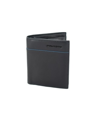 Piquadro - Portafoglio da uomo con tasca anti frode Blue Square