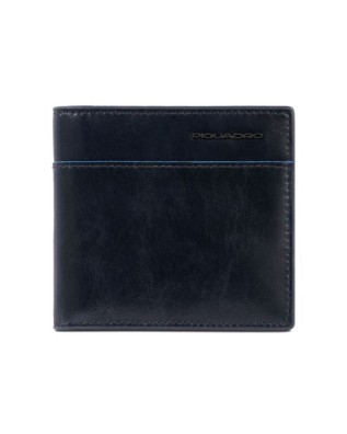 Piquadro - Portafoglio in pelle per uomo con molla porta banconote B2 Revamp
