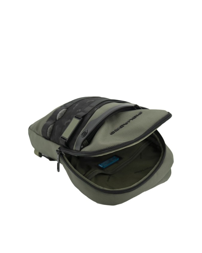 Piquadro - Einseitige Ledertasche für das iPad®, die als