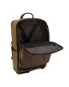  Piquadro - Zaino fast-check in pelle e tessuto porta pc 15,6"