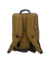  Piquadro - Zaino fast-check in pelle e tessuto porta pc 15,6"