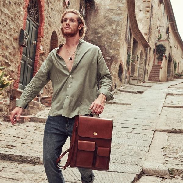 Vintage-Rucksack f&uuml;r Herren